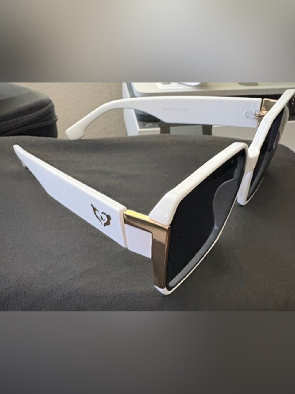 White Square Framed Sunglasses by me Angela's Boutique LLC